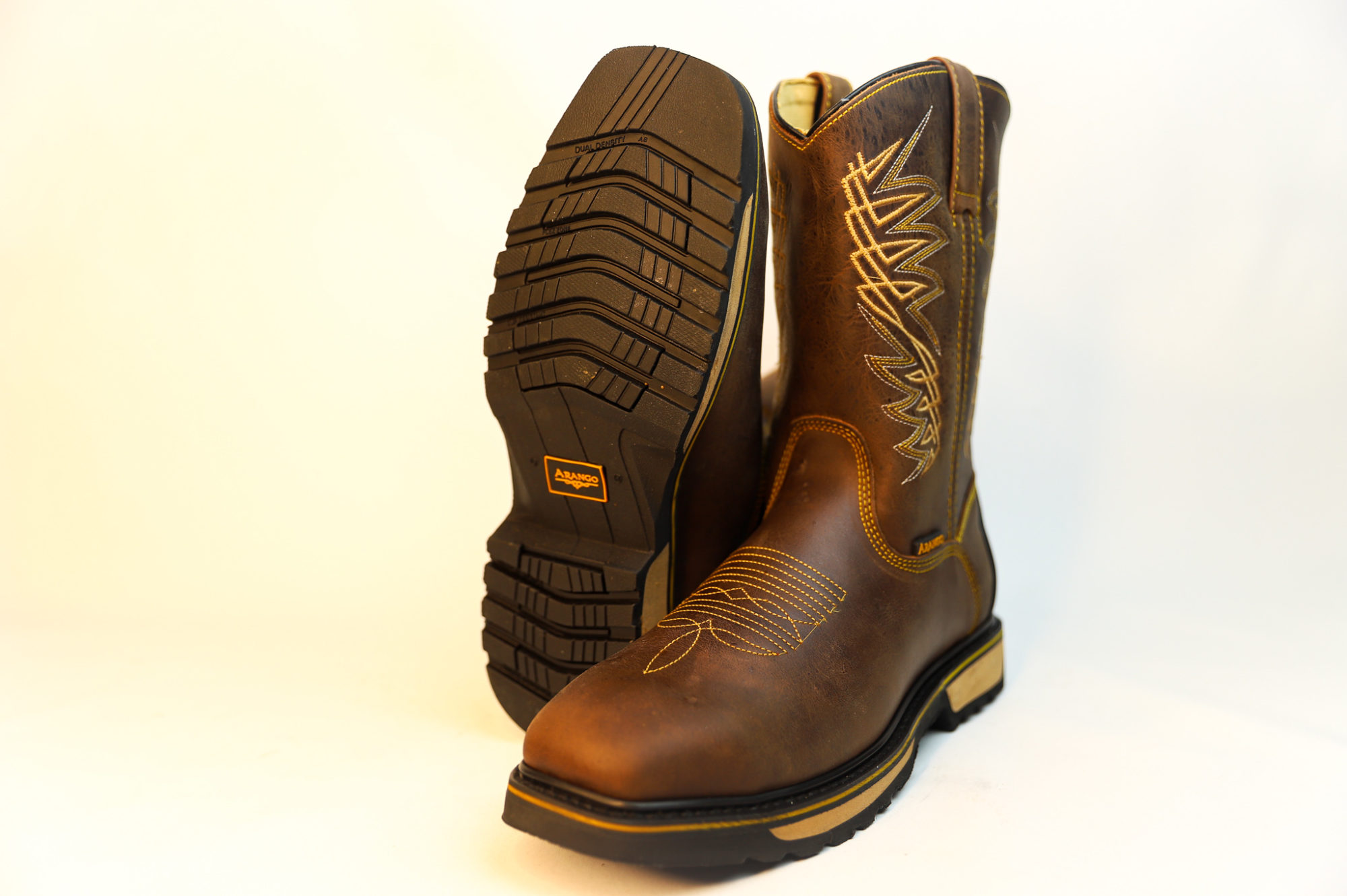 Arango 8509 Performance Steel Toe CASCO Work Boot Cafe Suela Terrex 106