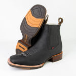 Besserro Botin Rodeo 6209 Rhino Negro Black Rubber 001