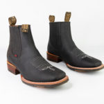 Besserro Botin Rodeo 6209 Rhino Negro Black Rubber 001