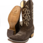 407 Potrillo Lazer Vine Cafe Womans Dama Boot 002