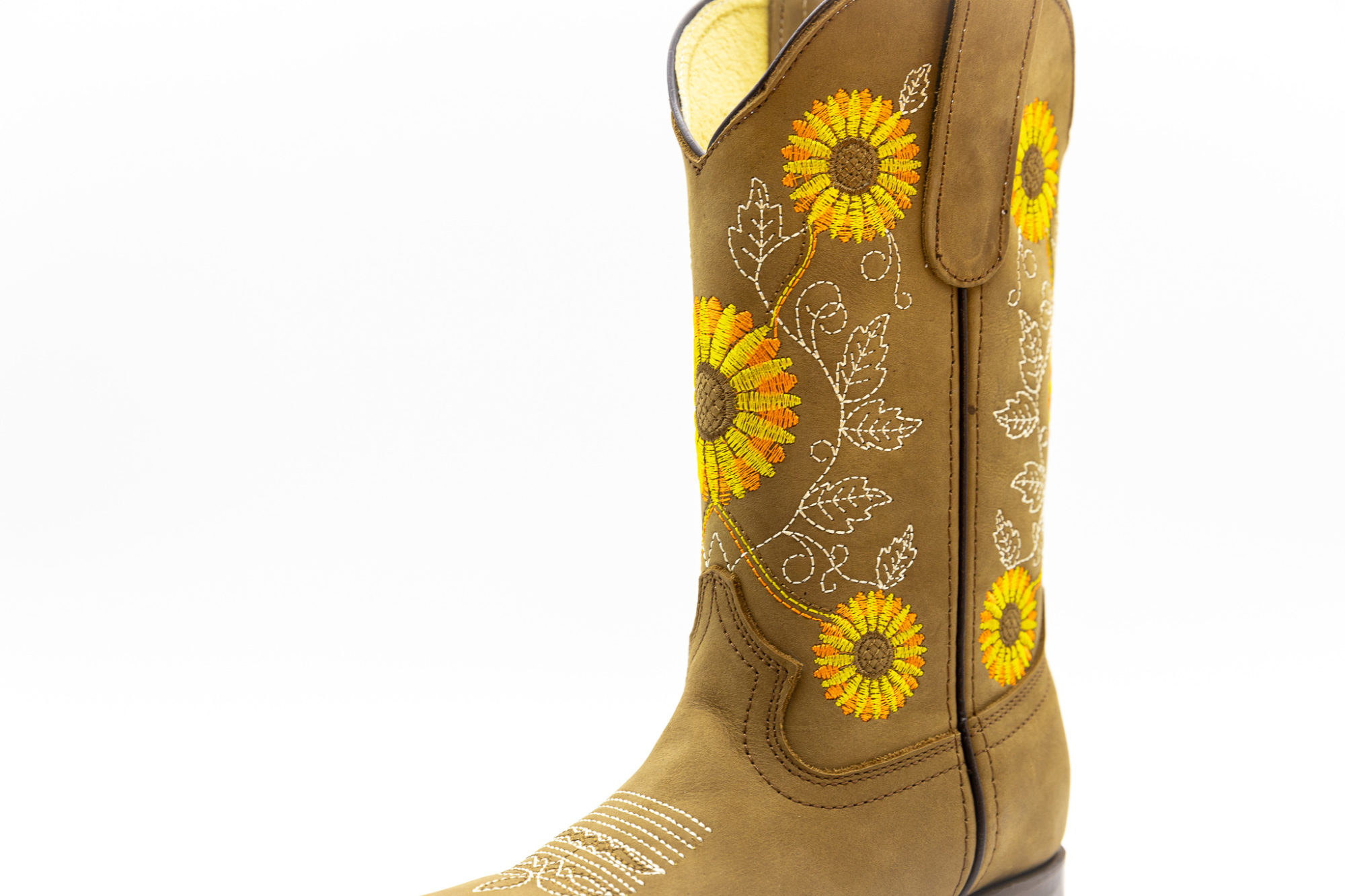 409 Potrillo Girasole Sunflower occre ochre Womans Dama Boot 007